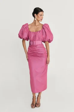 Cheap Robe Midi Sabela Rose Outlet|Remise Des Diplômes