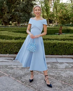 Online Robe Musca Bleu Ciel Robes