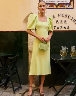 Cheap Robe pipe vert lime Invité Mariage|Robes