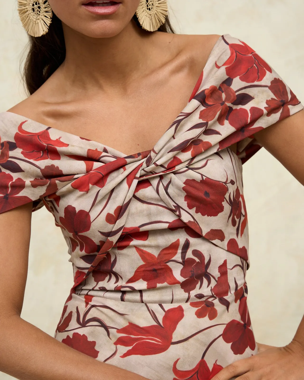 Discount Robe Reme à imprimé floral Outlet|Robes