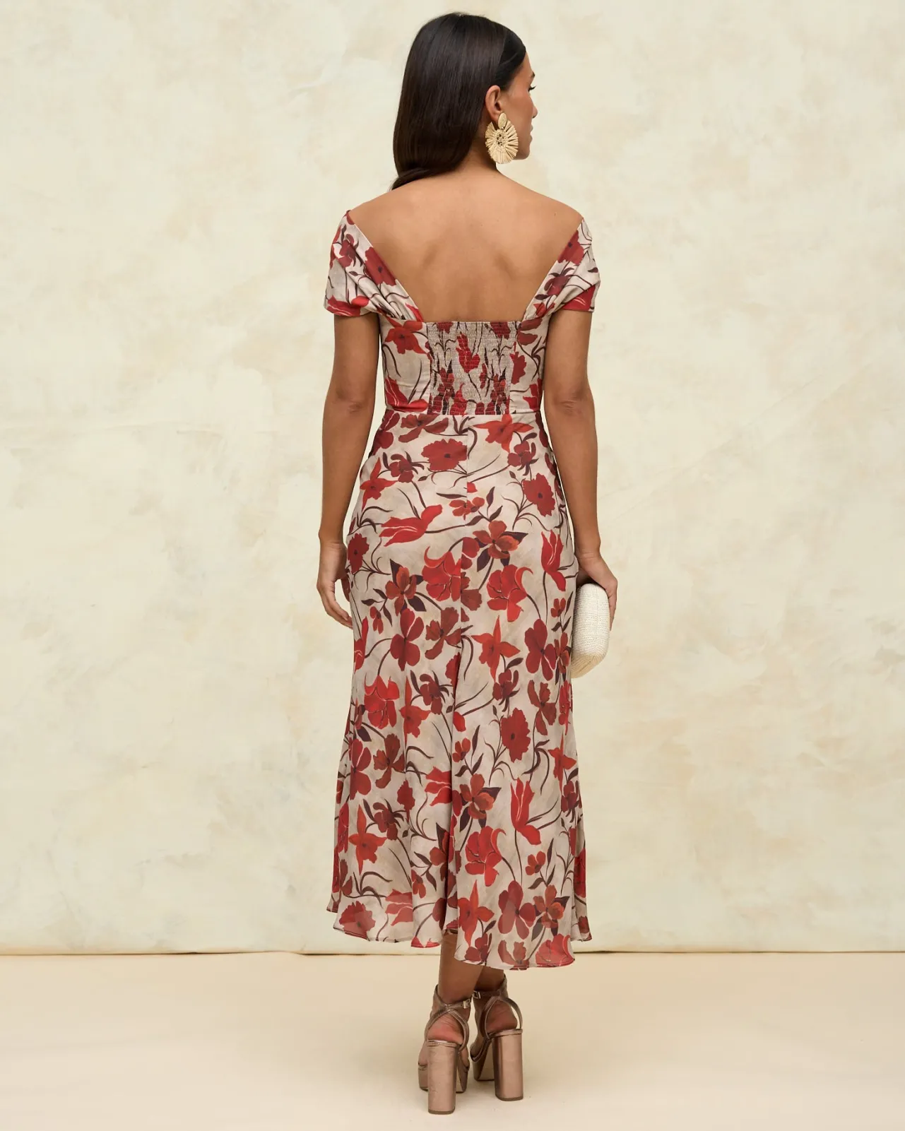Discount Robe Reme à imprimé floral Outlet|Robes