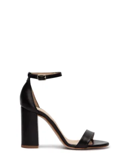 Cheap Sandales en cuir Garbo noir Chaussures
