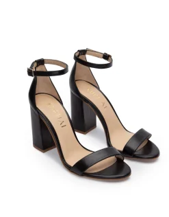 Cheap Sandales en cuir Garbo noir Chaussures