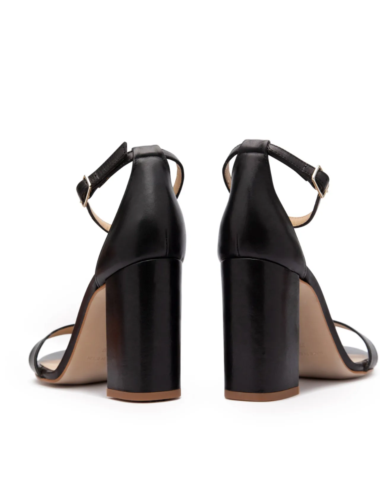 Cheap Sandales en cuir Garbo noir Chaussures