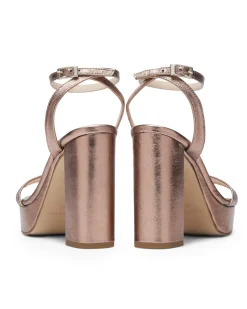 Fashion Sandales en cuir Zahara Bronze Chaussures
