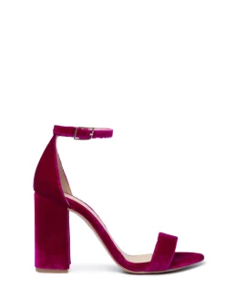Online Sandales en velours Garbo fuchsia Chaussures