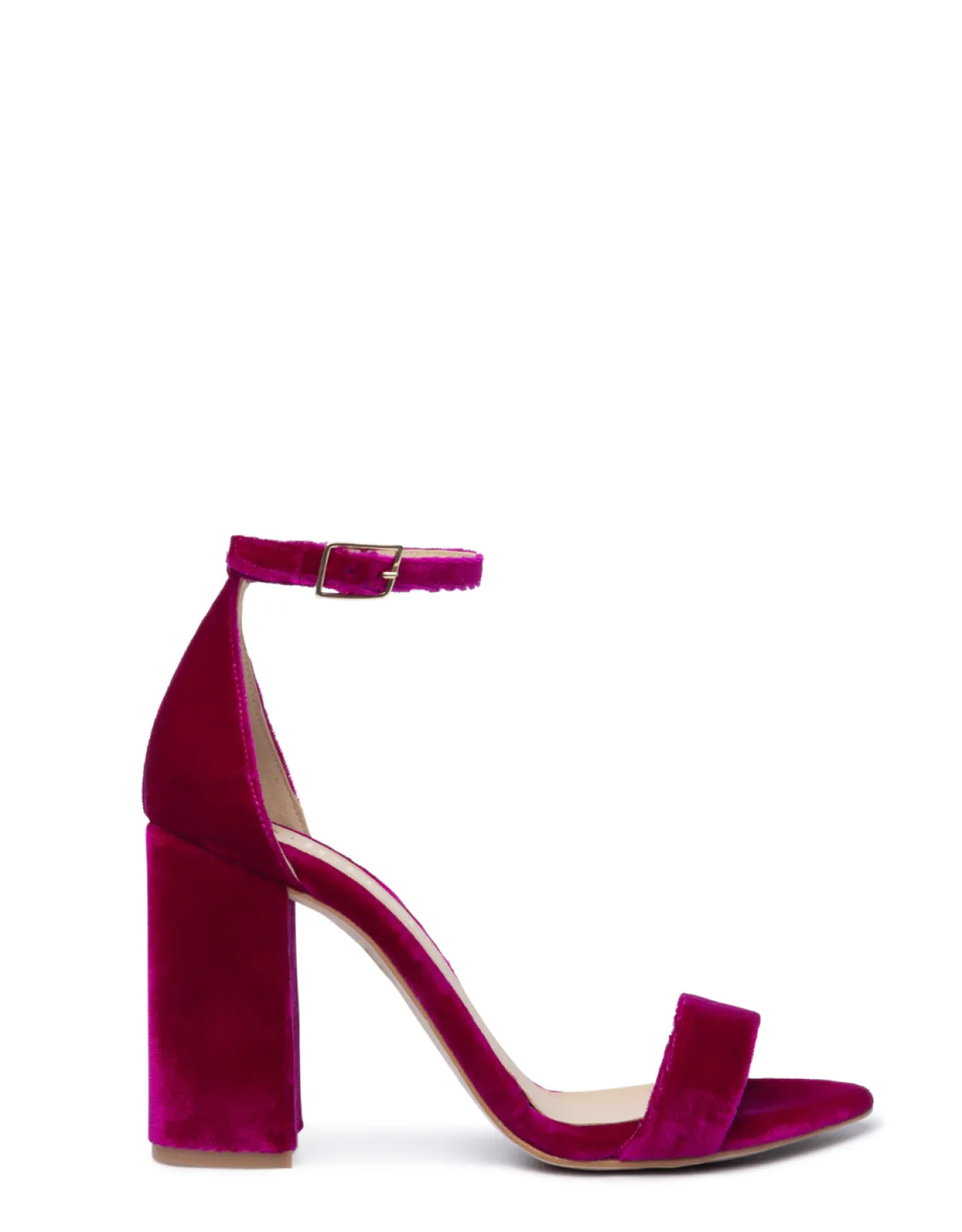 Online Sandales en velours Garbo fuchsia Chaussures
