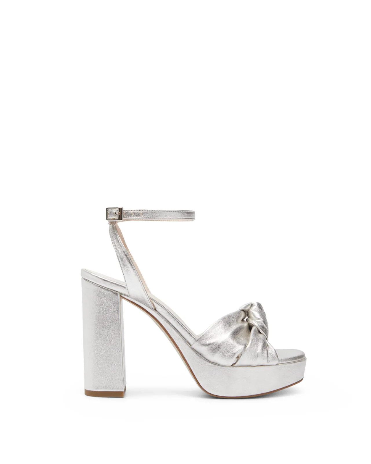 Fashion Sandales Túnez en cuir argenté Chaussures