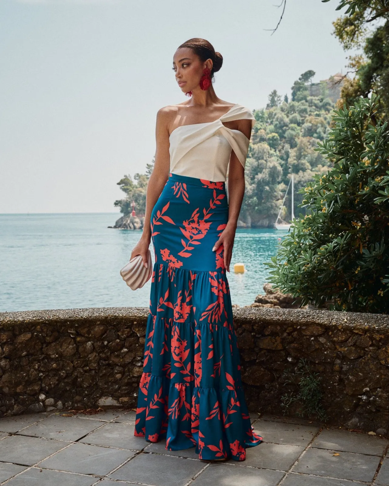 Flash Sale Top Asymétrique Gabi Blanc Communions Ou Baptêmes|Invité Mariage