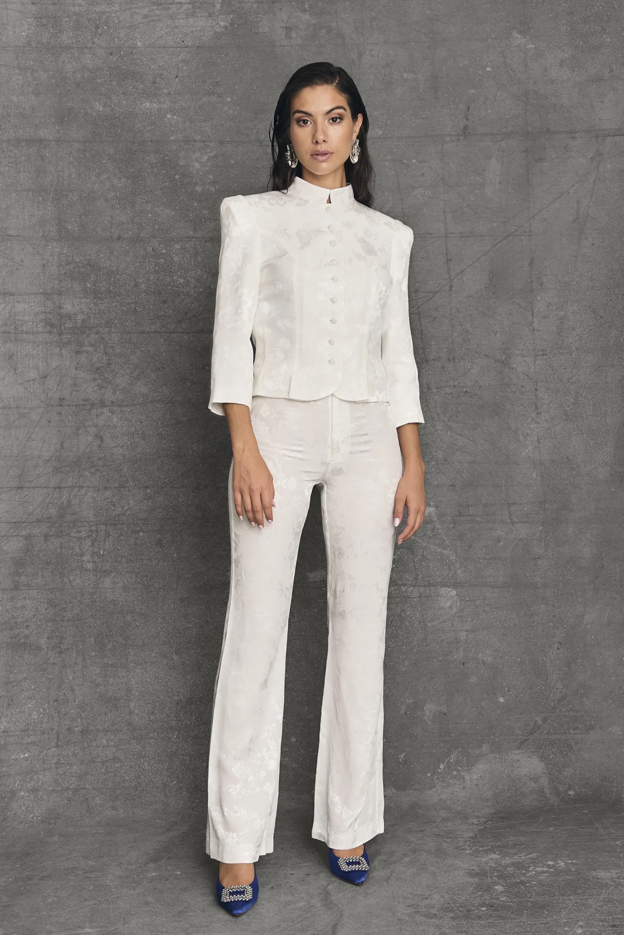 Best Sale Veste Chelsea Blanche Remise Des Diplômes|Communions Ou Baptêmes