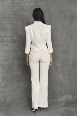 Best Sale Veste Chelsea Blanche Remise Des Diplômes|Communions Ou Baptêmes