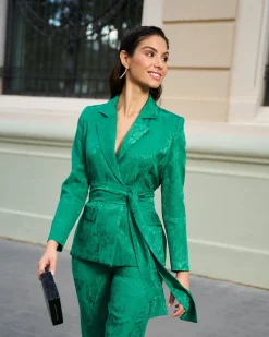 Fashion Veste Kate verte Remise Des Diplômes|Communions Ou Baptêmes